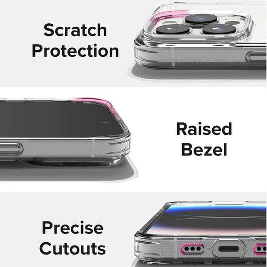 iPhone 13 Pro Hoesjes – Transparante TPU Siliconen Bumper – Military Grade Schokbestendig – Crystal Clear-Ilumina Benelux