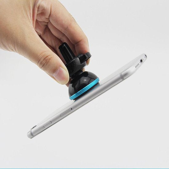 Telefoonhouder auto – Magnetisch – Ventilatierooster montage – Universeel – Zwart-Telefoonhouders-Ilumina Benelux