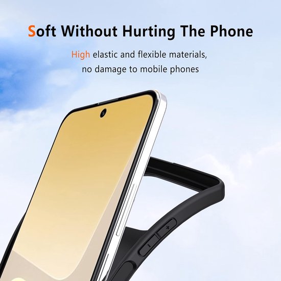 Xiaomi 13 Pro Hoesjes – Siliconen Backcover – Flexibel – Schokbestendig – Zwart-Ilumina Benelux