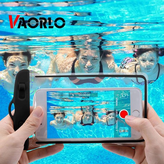Waterdichte Telefoonhoes – Universele Waterproof Bag met Koord – Waterbestendig – Voor Smartphone – Transparant-Ilumina Benelux