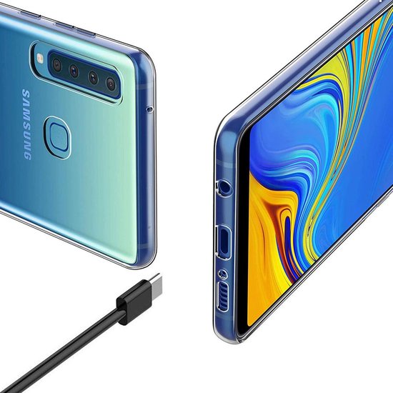 Soft Backcover Hoesje Geschikt voor: Samsung Galaxy A9 2018 - Silicone - Transparant