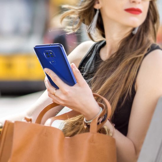 Motorola Moto G9 Play & E7 Plus Hoesjes – Siliconen Backcover TPU – Inclusief 2x Screenprotector – Transparant-Ilumina Benelux