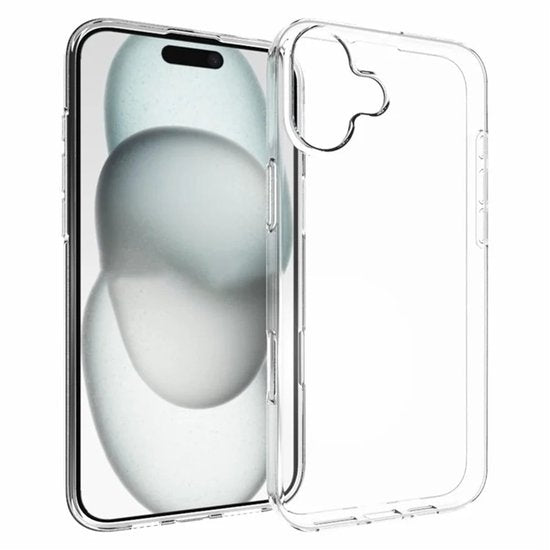 iPhone 16 Hoesjes – Siliconen Backcover – Flexibel – Transparant – Soft TPU-Ilumina Benelux