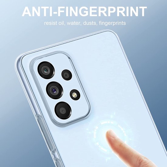 Samsung Galaxy A53 5G Hoesjes – Transparante Siliconen Backcover – Flexibel – Schokbestendig-Ilumina Benelux