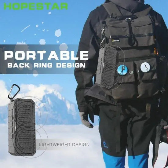Hopestar T3 Draadloze Bluetooth Speaker – Waterbestendige Portable Speaker – Zwart-Ilumina Benelux