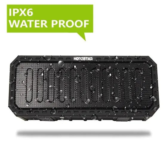 Hopestar T3 Draadloze Bluetooth Speaker – Waterbestendige Portable Speaker – Zwart-Ilumina Benelux