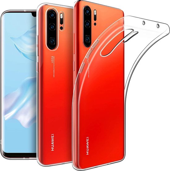 Huawei P30 Pro Hoesjes – Siliconen Backcover – Transparant – Flexibel – Anti Kras-Ilumina Benelux