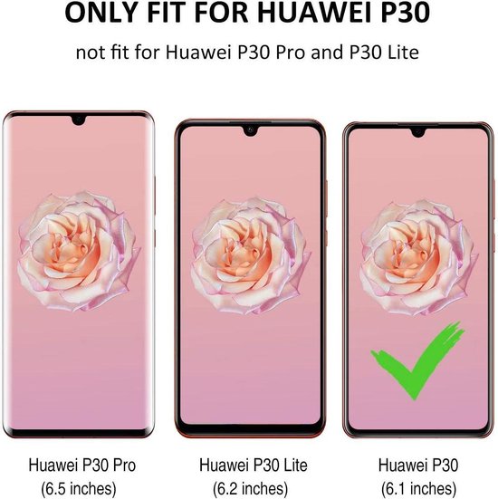 Huawei P30 Hoesjes – Siliconen Backcover – Transparant – Flexibel – Anti Kras-Ilumina Benelux