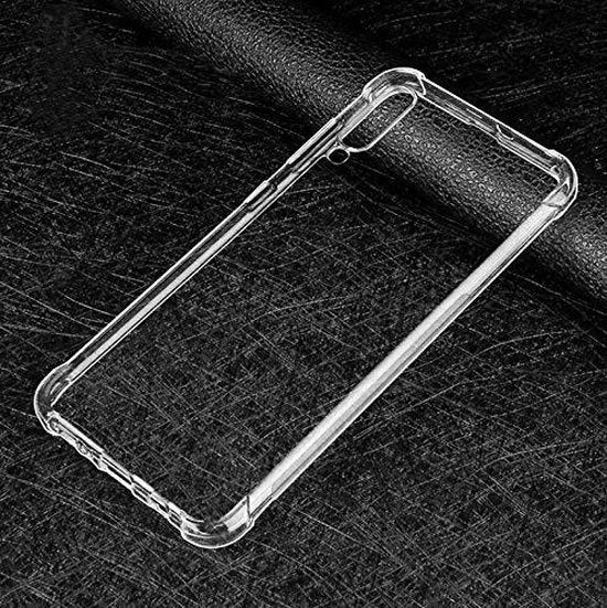 Samsung Galaxy A70 Hoesjes – Anti-Shock Hybride Backcover – Inclusief 2x Gehard Glas Screenprotector – Transparant-Ilumina Benelux