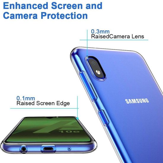 Samsung Galaxy A10e Lite Hoesjes – Siliconen Backcover – Soft Touch – Transparant-Ilumina Benelux