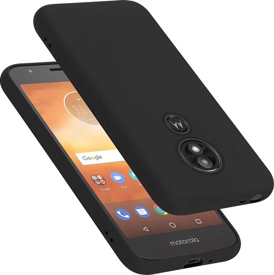 Motorola Moto E5 Play Hoesjes – Soft TPU Siliconen Backcover – Schokbestendig – Zwart-Ilumina Benelux