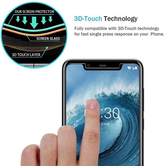 Nokia 5.1 Plus Hoesjes – Portemonnee Hoes – Pasjeshouder – 2x Screenprotector – Turquoise-Ilumina Benelux