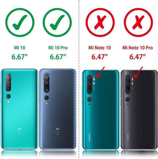 Xiaomi Mi 10 / 10 Pro Hoesjes – TPU Siliconen Backcover – Inclusief 3x Screenprotector – Zwart-Ilumina Benelux