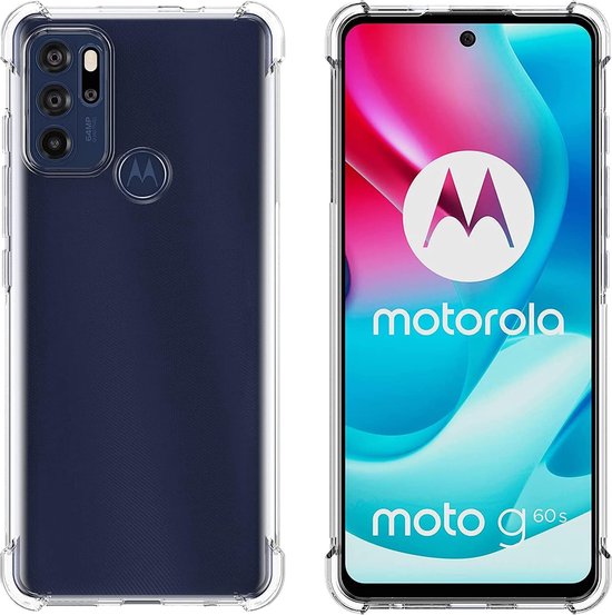 Motorola Moto G60s / G60 Hoesjes – Siliconen Backcover – Schokbestendig – Flexibel – Transparant-Ilumina Benelux