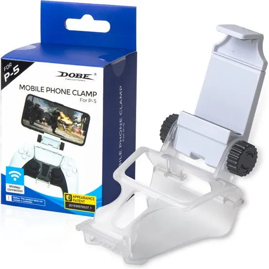 Telefoonhouder Geschikt voor PlayStation 5 Controller – Smartphone Klem voor PS5 DualSense – Mobiele Gaming Houder-Ilumina Benelux
