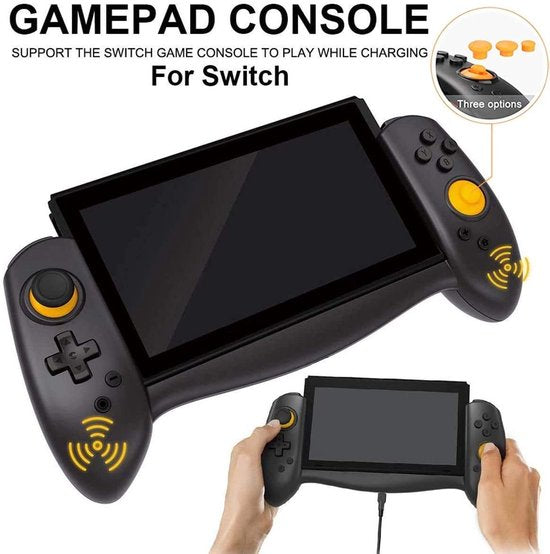 Joycon Switch Controller Grip met Opbergtas – Gamepad Geschik voor Nintendo Switch – Inclusief Hoes – Gyrosensor, Dubbele Vibratie & Oplaadfunctie