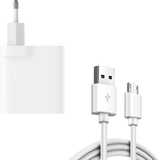 Oplader – 30W Snellader – Micro USB Oplaadkabel 3 Meter – Geschikt voor Oppo, Poco, Motorola, Samsung, Huawei, OnePlus, Sony-Oplader-Ilumina Benelux