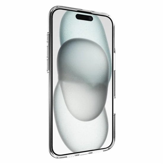 iPhone 16 Hoesjes – Transparante Siliconen Backcover – 2 Pack Screenprotector Gehard Glas – Anti Kras-Ilumina Benelux
