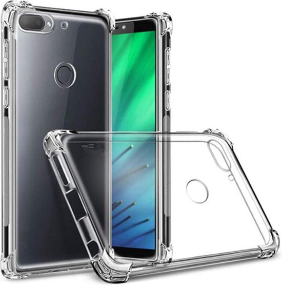 Shock Proof case hoesje Geschikt voor Samsung Galaxy A20E - Transparant