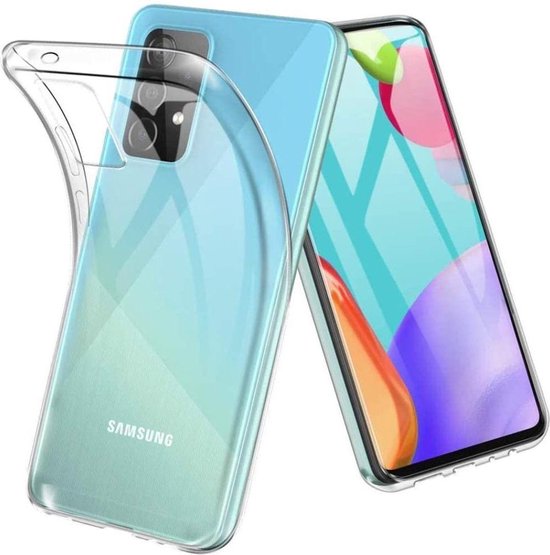Samsung Galaxy A32 5G Hoesjes – Transparante Siliconen Backcover – Flexibel – Soft TPU-Ilumina Benelux