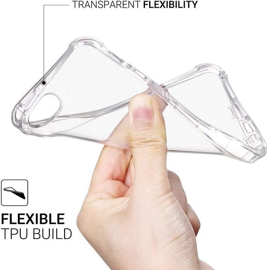 iPhone 5/5s/SE Hoesjes – Soft TPU Siliconen Backcover – Schokbestendig – Transparant-Ilumina Benelux