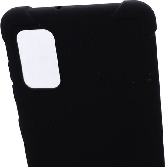 Samsung Galaxy A13 5G Hoesjes – Siliconen Backcover – Schokbestendig – Incl. 2x Glazen Screenprotector – Zwart-Ilumina Benelux