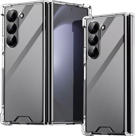 Samsung Galaxy Z Fold 6 Hoesjes – Siliconen Backcover – Schokbestendig – Transparant-Ilumina Benelux