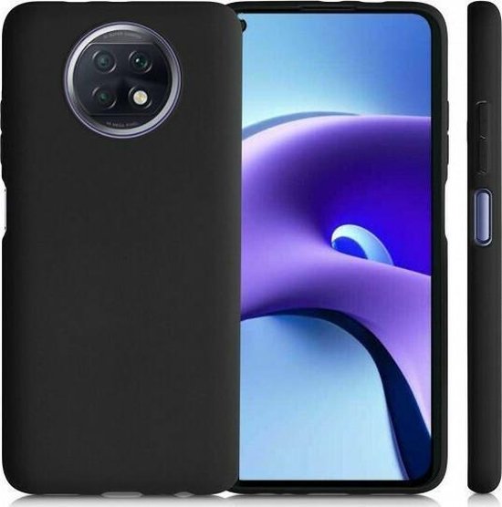 Xiaomi Redmi Note 9T Hoesjes – TPU Siliconen Backcover – Inclusief Screenprotector – Schokbestendig – Zwart-Ilumina Benelux