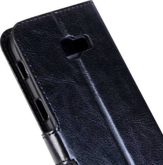 Portemonnee Hoesje - 2 Pack Screenprotector Geschikt voor: Samsung Galaxy A3 (2017) - zwart