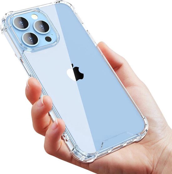 iPhone 14 Pro Max Hoesjes – Crystal Clear Backcover – Schokbestendig – Transparant-Ilumina Benelux