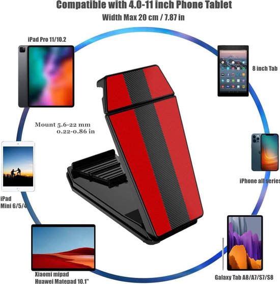 Telefoonhouder auto – Dashboard anti-slip sticky pad – Plakfunctie – Geschikt voor smartphone & iPad – Zwart-Ilumina Benelux