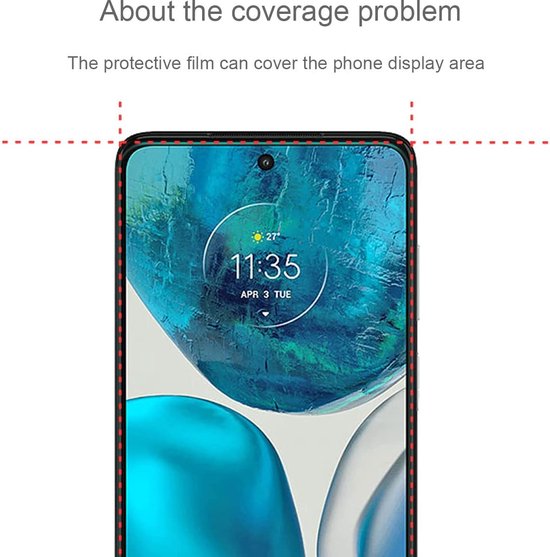 Screenprotector - Geschikt voor Motorola Moto G52 / G82 - 9H Glas (2-Pack)