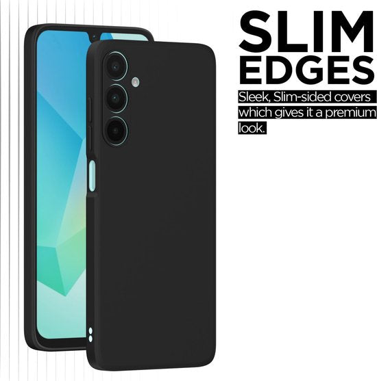 Samsung Galaxy A26/A17 5G Hoesjes – Siliconen Backcover – Flexibel – Schokbestendig – Zwart-Ilumina Benelux
