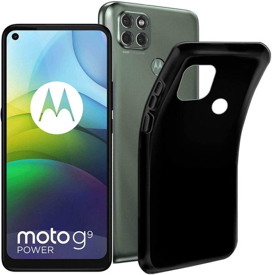 Motorola Moto G9 Power Hoesjes – Siliconen Backcover – Schokbestendig – XT2091 – Zwart-Ilumina Benelux