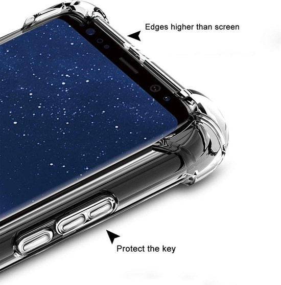 Samsung Galaxy J6 2018 Hoesjes – Siliconen Backcover – Schokbestendig – Flexibel – Transparant