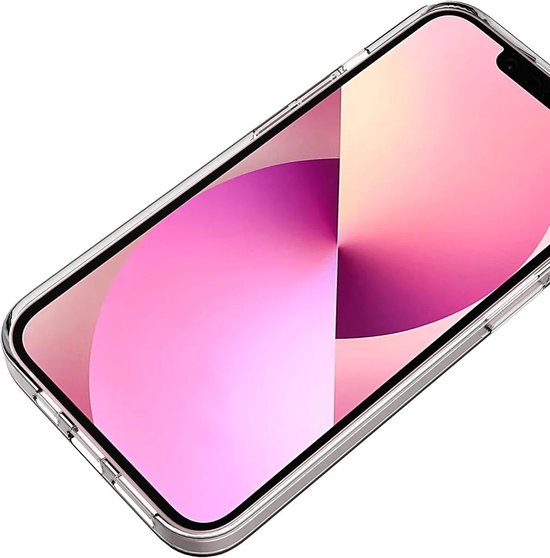 iPhone 13 Mini Hoesjes – Transparante TPU Backcover – Soft Siliconen – Schokbestendig-Ilumina Benelux