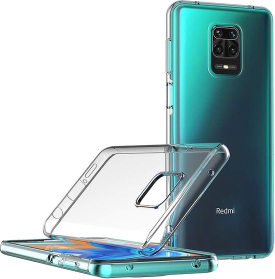 Xiaomi Redmi Note 9S/9 Pro Hoesjes – Siliconen Backcover – Flexibel – Transparant-Ilumina Benelux