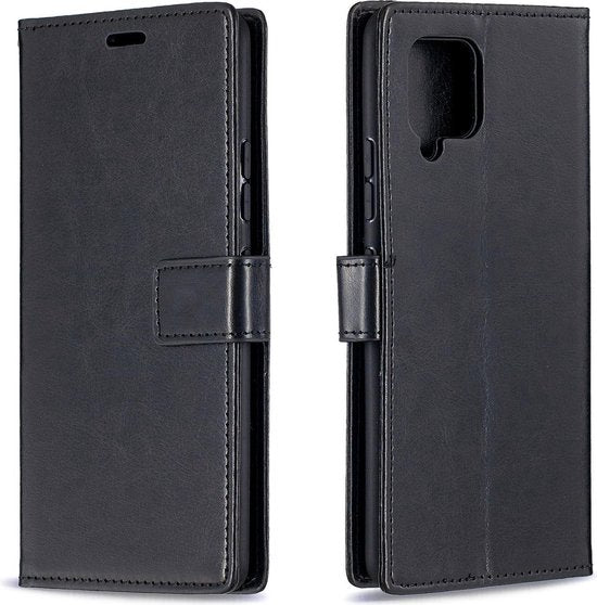 Huawei Y5p Hoesjes – Bookcase Portemonnee Hoes – Pasjeshouder – Magneetsluiting – Zwart-Ilumina Benelux