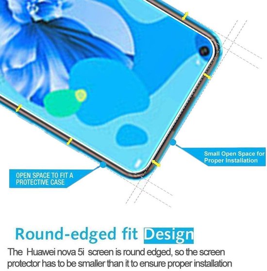 Huawei P20 Lite 2019 Hoesjes – Portemonnee Backcover – Pasjeshouder – 2x Screenprotector – Goud-Ilumina Benelux