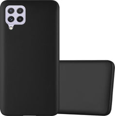 Samsung Galaxy A22 4G Hoesjes – Siliconen Backcover – Soft Touch – Schokbestendig – Zwart