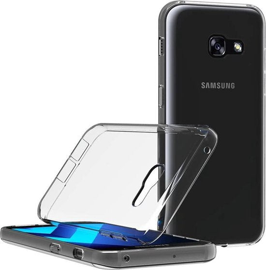 Samsung Galaxy A3 2017 Hoesjes – Siliconen Backcover – Soft TPU – Transparant-Ilumina Benelux