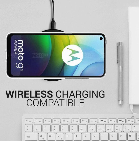 Motorola Moto G9 Power Hoesjes – Siliconen Backcover – Transparant – Soft TPU – Schokbestendig-Ilumina Benelux