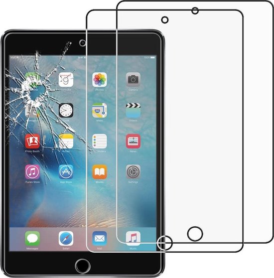 Screenprotector – Geschikt voor iPad Mini 4/5 – Gehard Glas – 0,3mm – HD Helder-tabletscreenprotectors-Ilumina Benelux