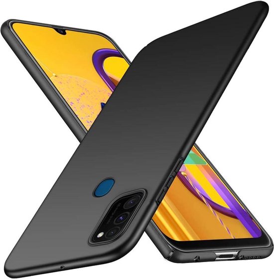 Samsung Galaxy M21 Hoesjes – Siliconen Backcover – Soft Silicone – Schokbestendig – Zwart-Ilumina Benelux