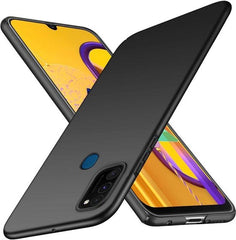 Samsung Galaxy M21 Hoesjes – Siliconen Backcover – Soft Silicone – Schokbestendig – Zwart