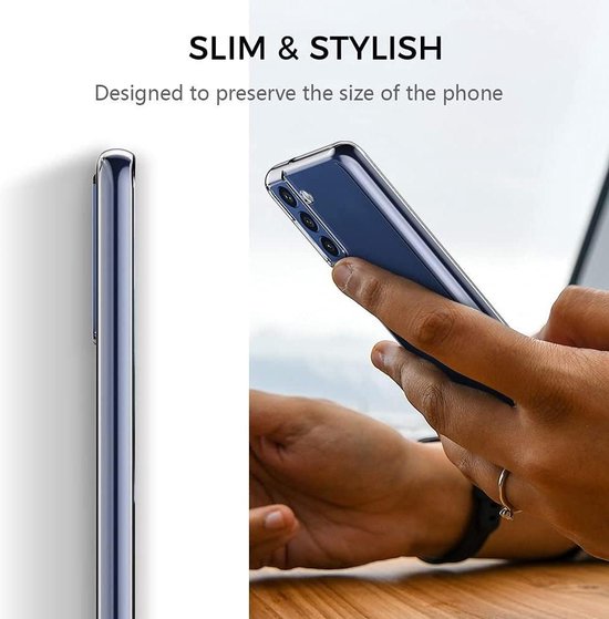 Samsung Galaxy S21 FE Hoesjes – Siliconen Backcover – Flexibel – Transparant-Ilumina Benelux