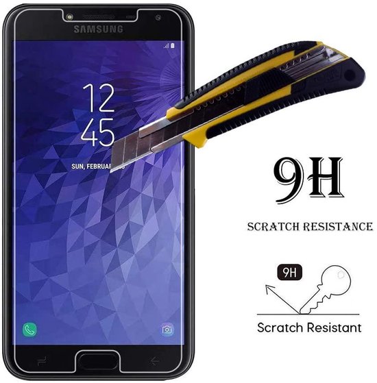 Samsung Galaxy J4 Plus 2018 Hoesjes – Portemonnee Hoes – Magneetsluiting – Pasjeshouder – Goud + 2x Gehard Glas Screenprotector-Ilumina Benelux