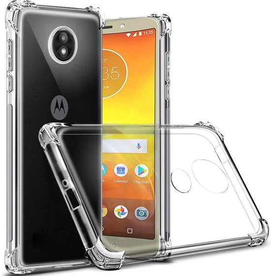 Motorola Moto E5 Play Hoesjes – Soft TPU Siliconen Backcover – Schokbestendig – Transparant-Ilumina Benelux