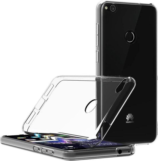 Huawei P9 Lite 2017 Hoesjes – Siliconen Backcover – Transparant – Soft Silicone – Slank Design-Ilumina Benelux