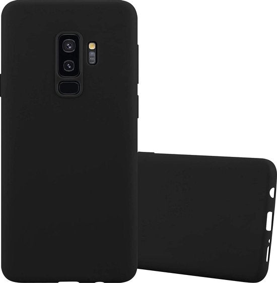 Samsung Galaxy S9 Plus Hoesjes – Siliconen Backcover – Flexibel – Schokbestendig – Zwart-Ilumina Benelux